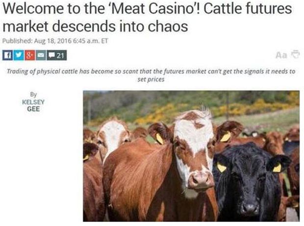 美國牛肉上“頭條”：比金油還混亂 比賭場還風險！